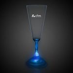 7 1/2 oz. Champagne Glass with Multi-Color LED Lights -  