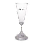 7 1/2 oz. Champagne Glass with Multi-Color LED Lights -  