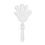 7" Hand Clackers - White