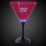 Buy 7 oz Neon LED Martini Glasses - Pink