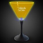 Buy 7 oz Neon LED Martini Glasses - Yellow