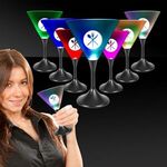 7 oz. Lighted LED Martini Glass -  