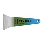 7" Polar Color Change Ice Scrapper - Green to Blue