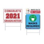 Buy Imprinted 7" x 11" Full Color Corrugated Plastic Signs