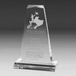 Buy 8 3/4" - Multi-Faceted Acrylic Award - Laser