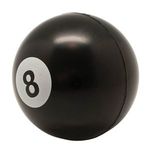 8-Ball Squeezie® Stress Reliever - Black-white