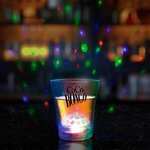 8 oz Light Up LED Disco Ball Rocks Glass -  