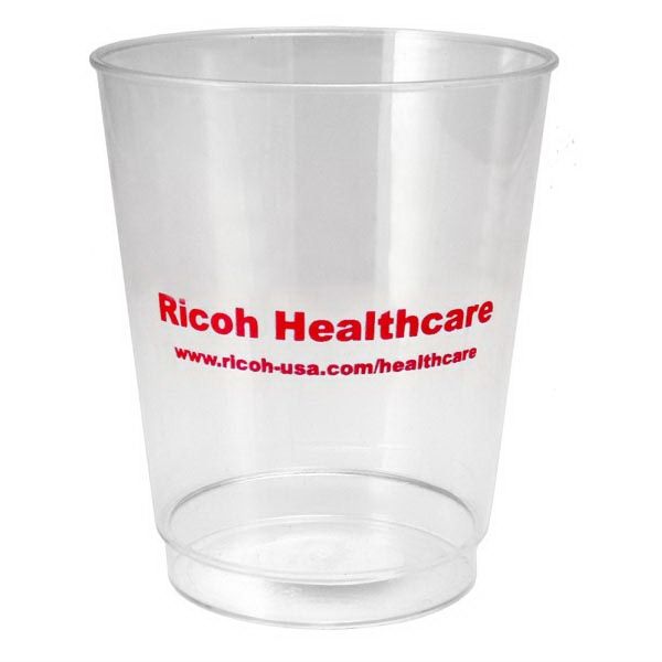 Main Product Image for 8 Oz Clear Polystyrene Plastic Cup
