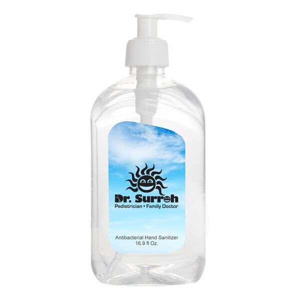 Main Product Image for Printed 8 Oz. Hand Sanitizer Pump Bottle