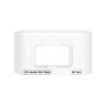 80 Ct. Alcohol Antibacterial Wet Wipe Packet -  