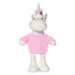 8.5" Plush Unicorn with T-Shirt -  