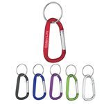 Buy Imprinted 8mm Carabiner With Split Ring