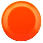 9" Flyer Disc w/Full Color Imprint - Trans Orange