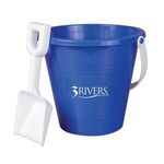 9" Pails with Shovel - Blue