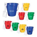 9" Pails with Shovel -  