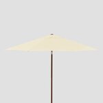 9 WOOD LOOK MARKET UMBRELLA - Natural