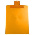 9" x 12" Keep-It (TM) Clipboard - Orange