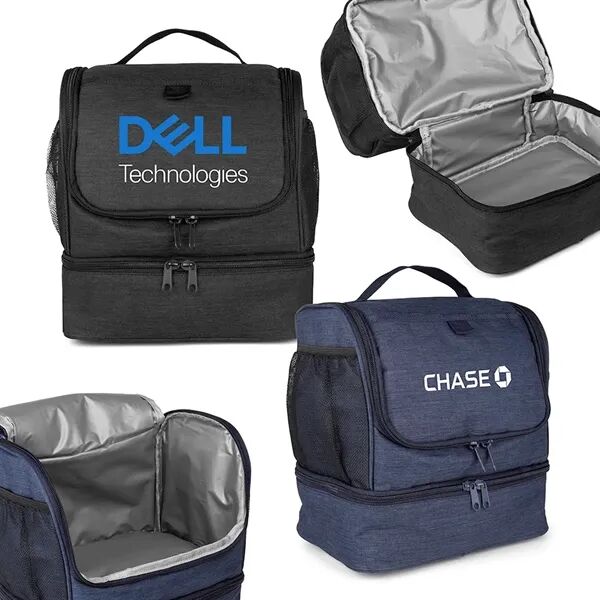 Main Product Image for Custom Printed ChillMate Double Deck Lunch Bag with Mesh Pockets