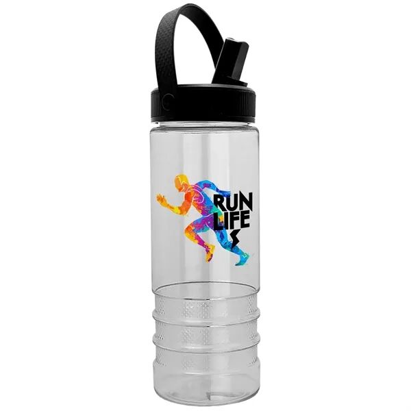 Main Product Image for Custom Salute Bottle w/Flip Straw Swivel Handle Lid  24 oz