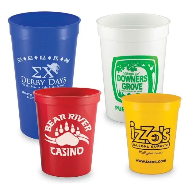 Main Product Image for Custom Logo Home & Away Stadium Cup 16 Oz