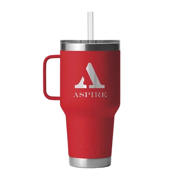Main Product Image for Laser YETI(R) Rambler(R) Straw Mug 35 Oz