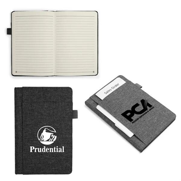 Main Product Image for Branded DualPocket A5 rPET Journal