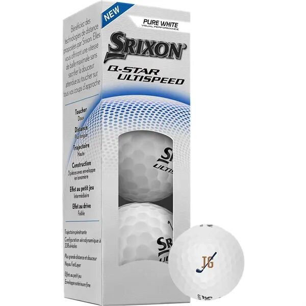 Main Product Image for Custom Printed Srixon Q-STAR ULTISPEED Golf Balls - 3 Pack