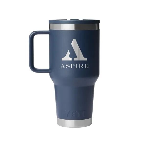 Main Product Image for Laser Engraved YETI(R) Rambler(R) Travel Straw Mug 30 Oz