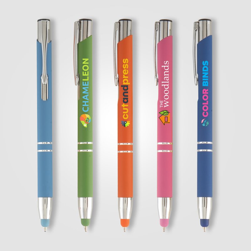 Main Product Image for Tres-Chic Softy Brights Pen With Stylus - Colorjet