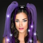 Light Up Hair Noodle Headband - Purple -  