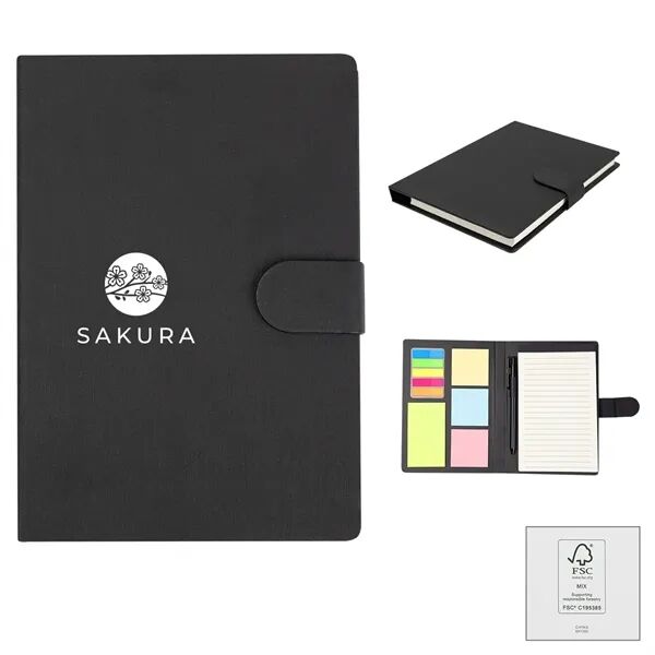 Main Product Image for Custom Printed Taylor Padfolio With Sticky Notes & Flags