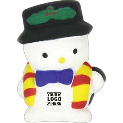 Main Product Image for Custom Printed Stand Snowman Stress Reliever