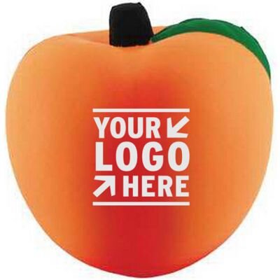 Main Product Image for Custom Printed Peach Stress Reliever