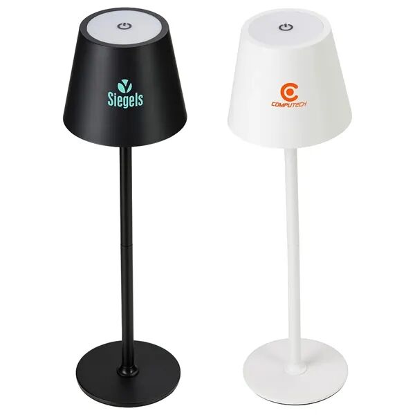 Main Product Image for Custom Printed Illume Rechargeable Touch-Control Mini Desk Lamp