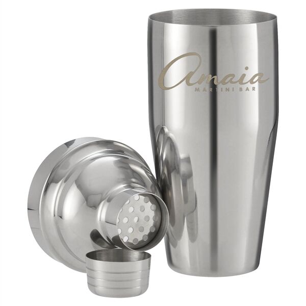 Main Product Image for Laser Etched Martini Shaker 25 Oz