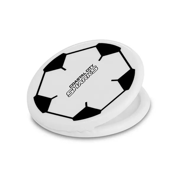 Main Product Image for Custom Printed Soccer Magnetic Memo Clip