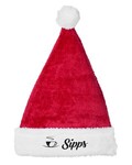 Buy Custom Printed Holiday Christmas Plush Santa Hat