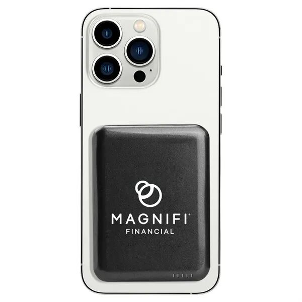 Main Product Image for Custom Printed 5,000MAH Magsafe and QI 15W Power Bank