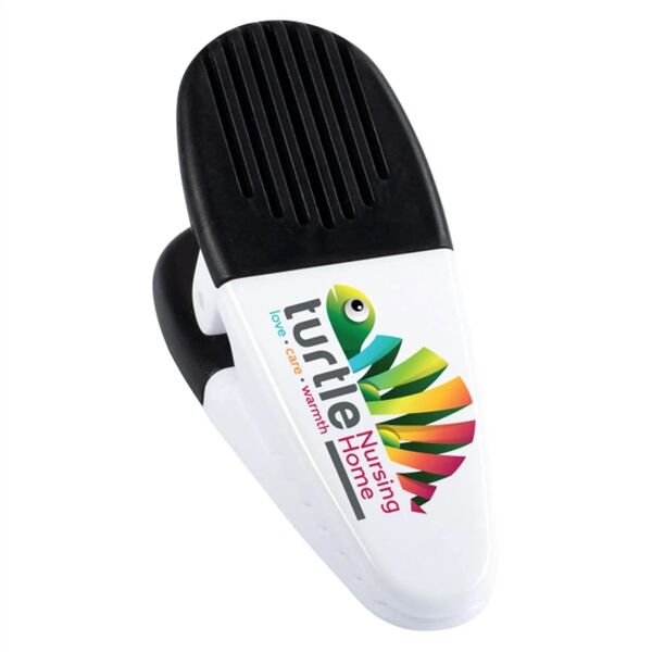 Main Product Image for Custom Logo Alligator Clip with Magnet