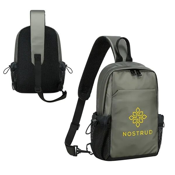 Main Product Image for Custom Printed Chateau Leatherette Crossbody Bag