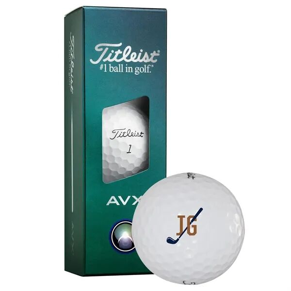 Main Product Image for Custom Printed Titleist AVX - 3 Pack