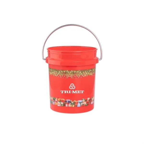 Main Product Image for Custom Logo Christmas Mini Bucket 14oz