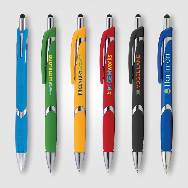 Main Product Image for Full Color Solana Softy Pen With Stylus