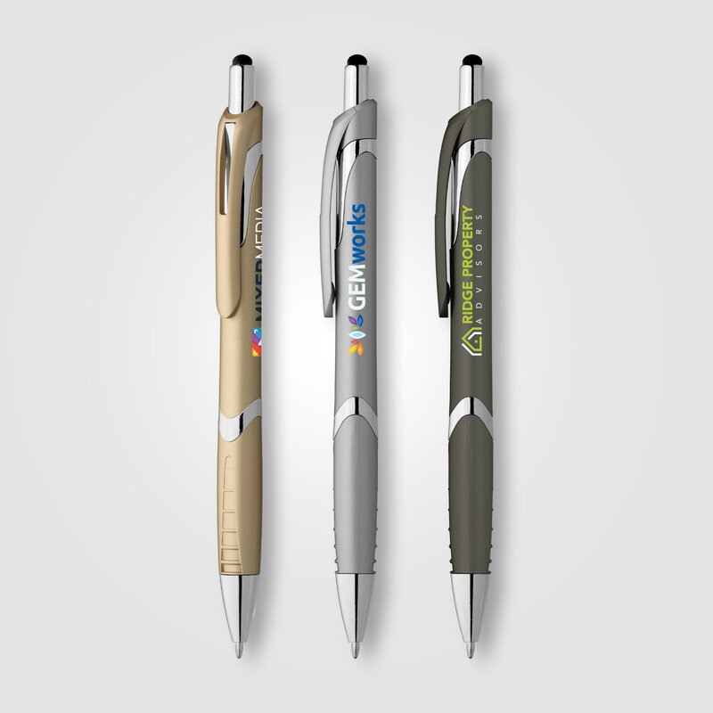 Main Product Image for Custom Imprinted Solana Softy Metallic w/ Stylus