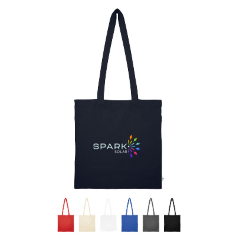 Main Product Image for Custom Printed Jones Recycled Cotton Tote Bag