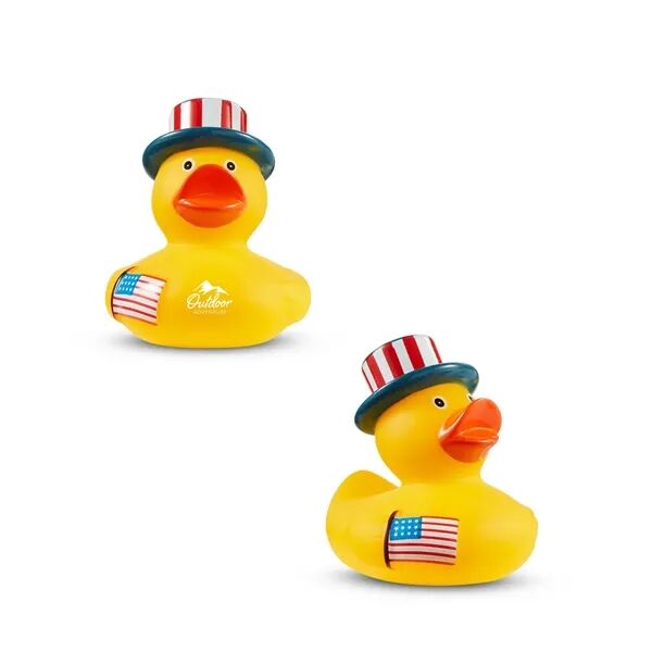 Main Product Image for Custom Printed USA Patriotic Rubber Duck