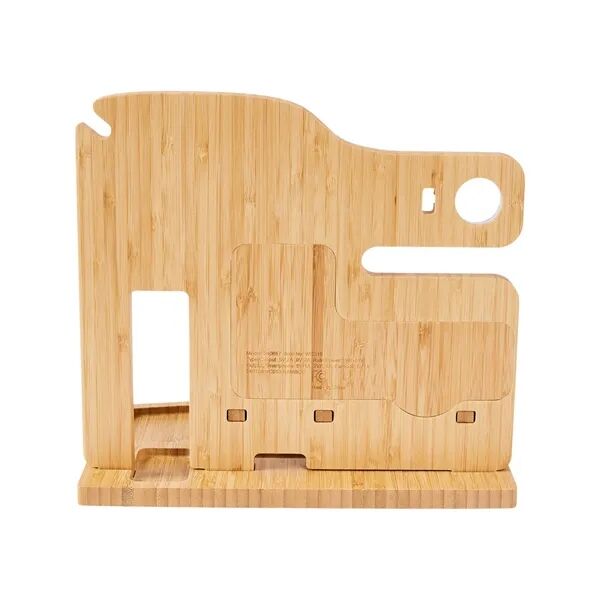 Main Product Image for Laser Engraved Prime Line Portia Bamboo Charging Valet Station