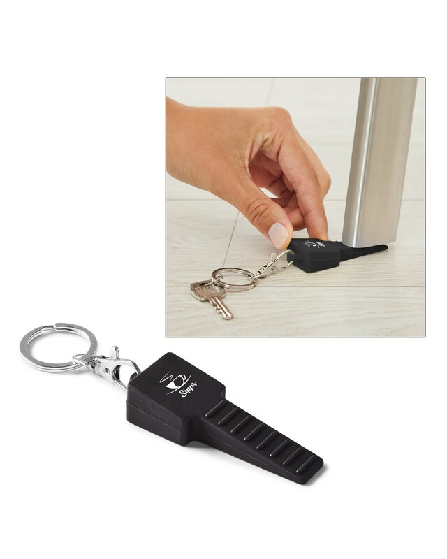 Main Product Image for Custom Printed Wobble No More Table Wedge Keychain