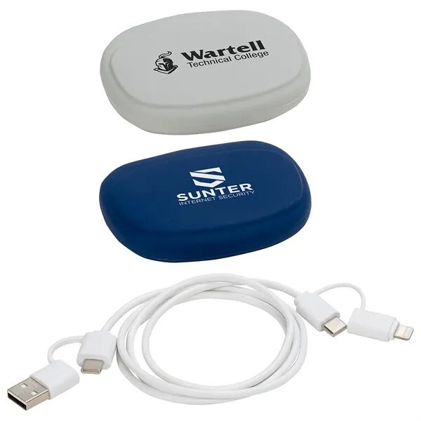 Main Product Image for Branded Stow N Go 4-in-1 60W PD 39- Data & Fast Charging Cable