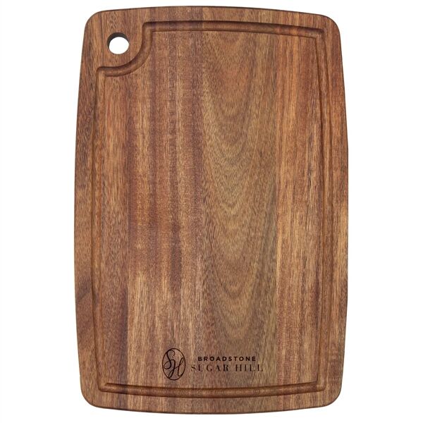 Main Product Image for Custom Acacia Cutting Board with Juice Groove 15"